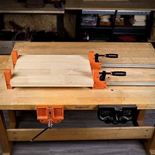 Jorgensen 48-Inch Bar Clamps, 90??Cabinet Master Parallel Jaw Bar Clamp Set, 2-Pack - Image 8