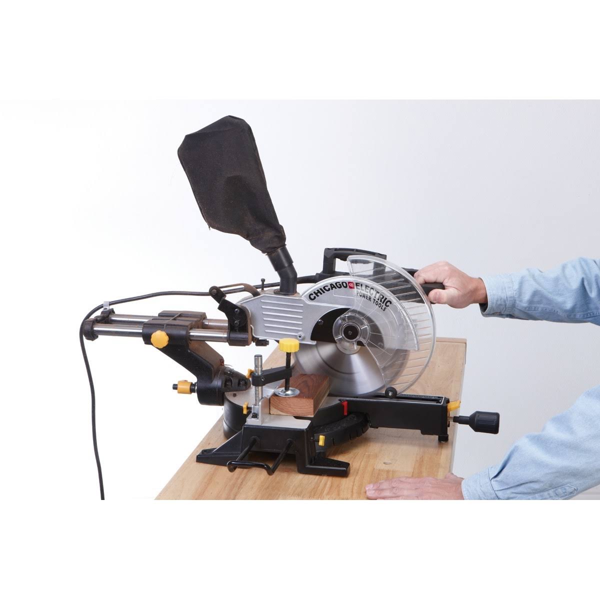 Chicago Electric 10 in. Sliding Compound Miter Saw 98199 - Image 3