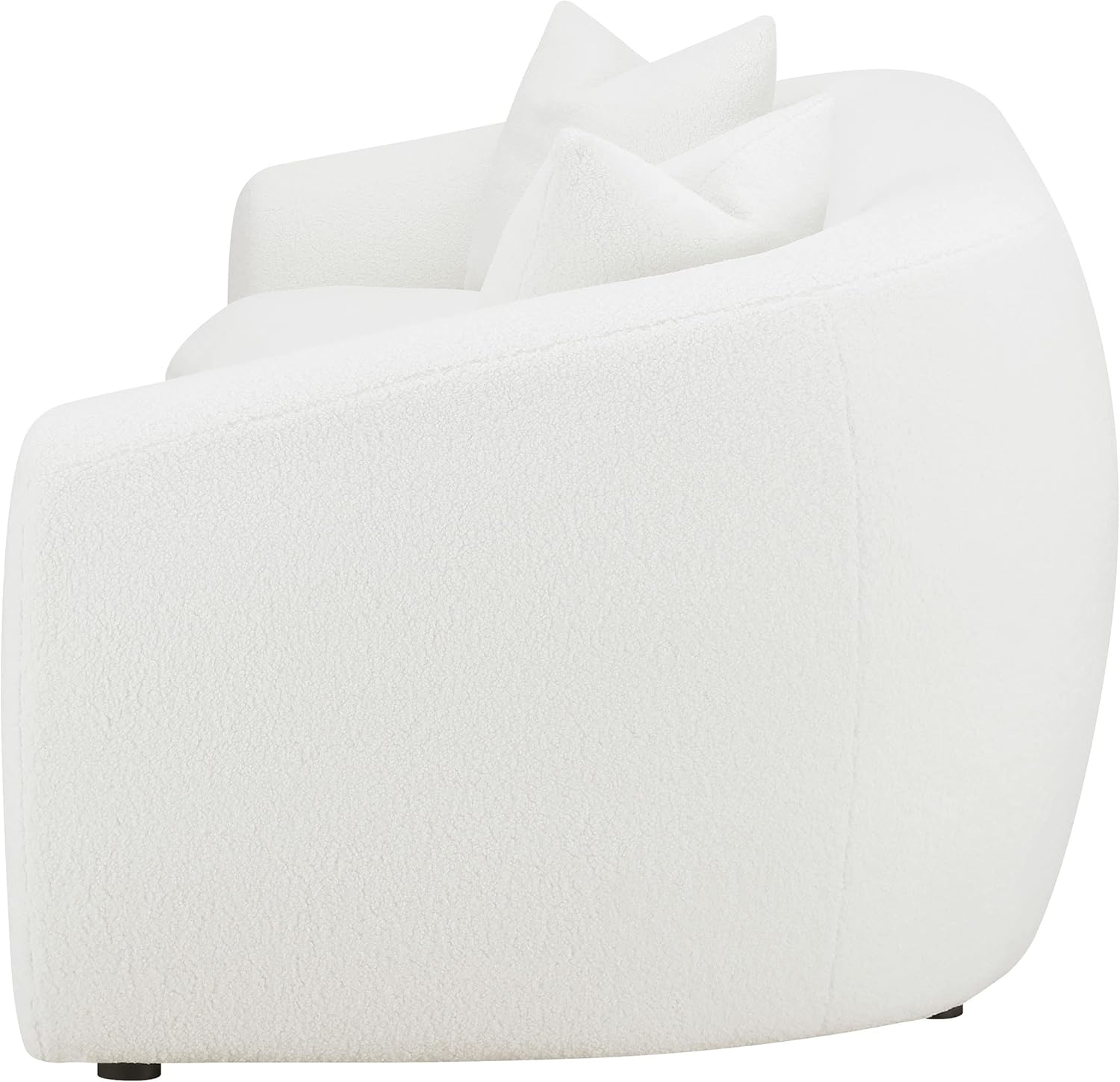 Coaster Home Furnishings Isabella Upholstered Tight Back Sofa White - Image 6
