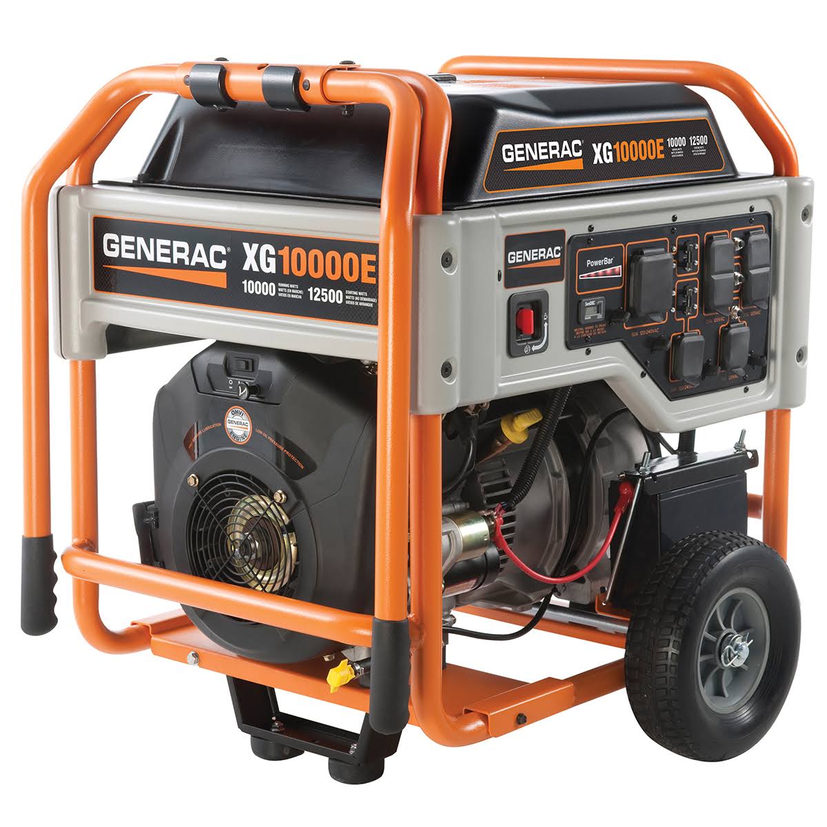 Generac XG10000E 10,000 Watt Electric Start Portable Generator