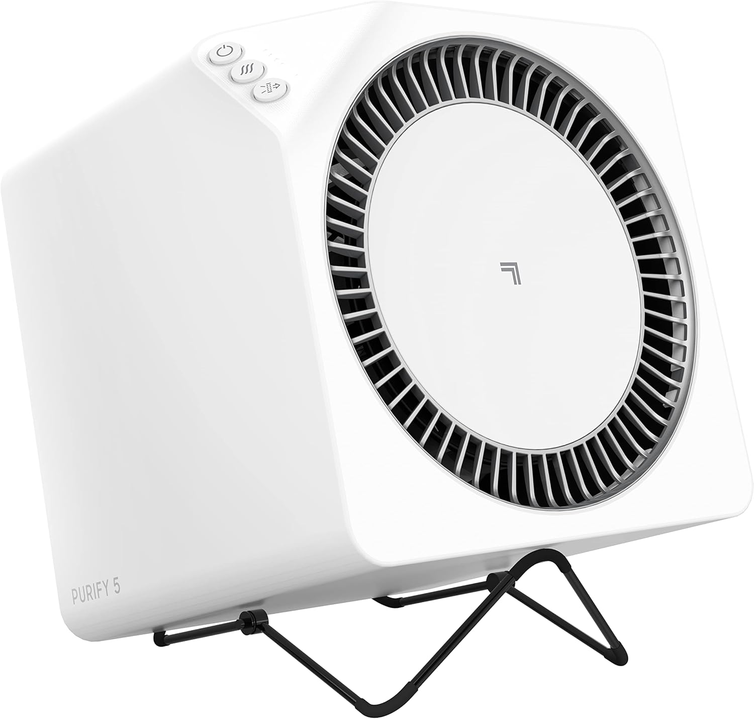 Sharper Image PURIFY 5 True HEPA Air Cleaner for Home, Office, Bedroom with 4 Speed Settings, Black - Image 2