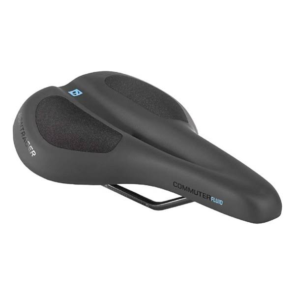 Bontrager Commuter Fluid Bike Saddle – 165mm / Black