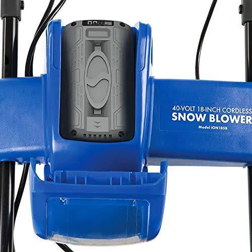 Snow Joe 2-Pack iBAT40 Ion EcoSharp 40 V 4.0 Ah Lithium-Ion Battery - Image 4