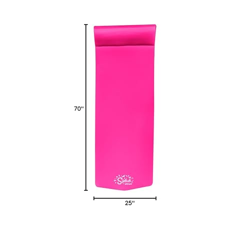 TRC Recreation Foam Swimming Pool Float, Floating Water Lounger, Splash 1.25?? - Image 80