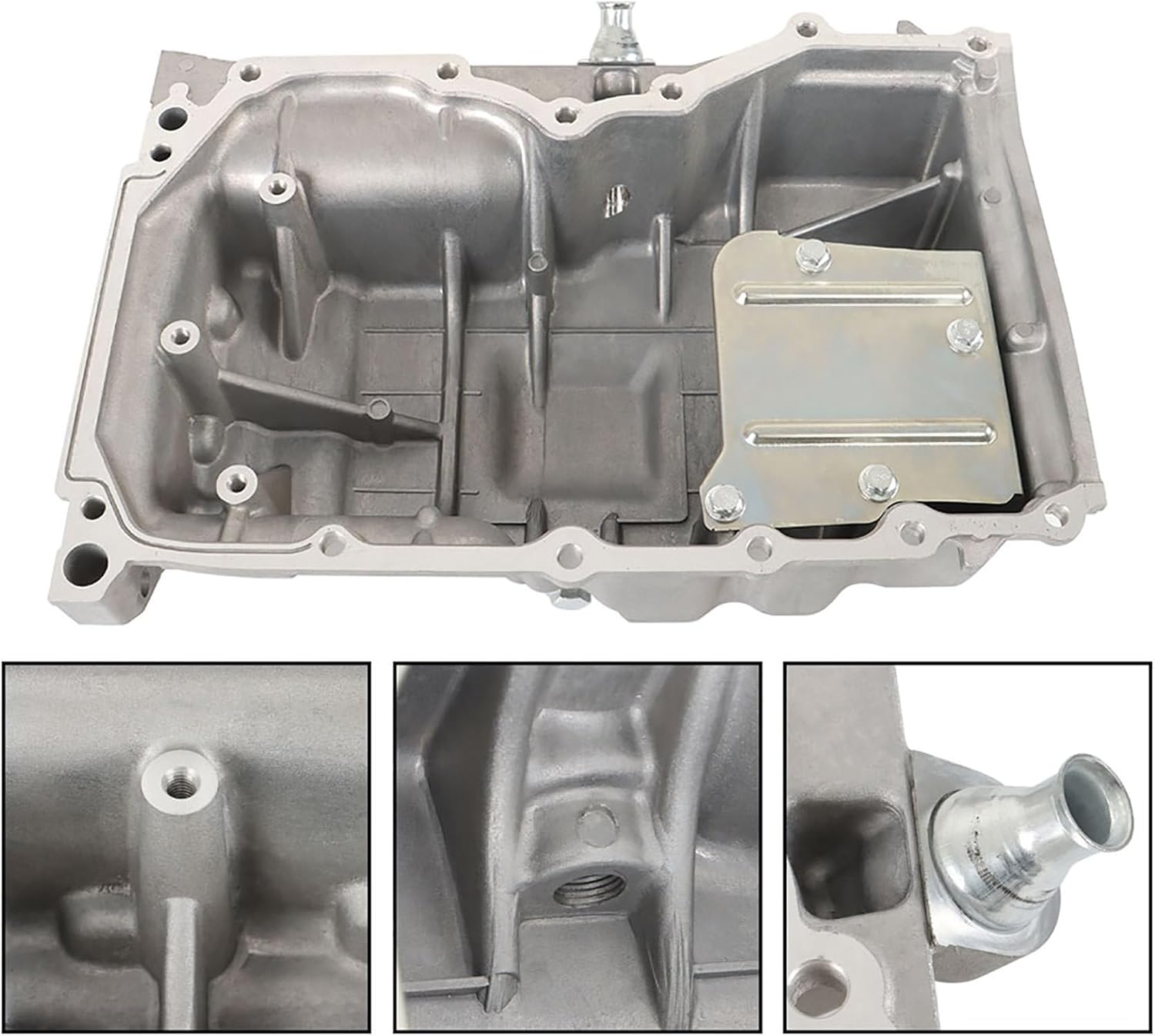 WFLNHB Engine Oil Pan 264-181 L3K910400H Replacement for Mazda 3 2007-2013 Replacement for Mazda 6 2006-2007 Replacement for Mazda CX-7 2007-2012 2.3L - Image 7