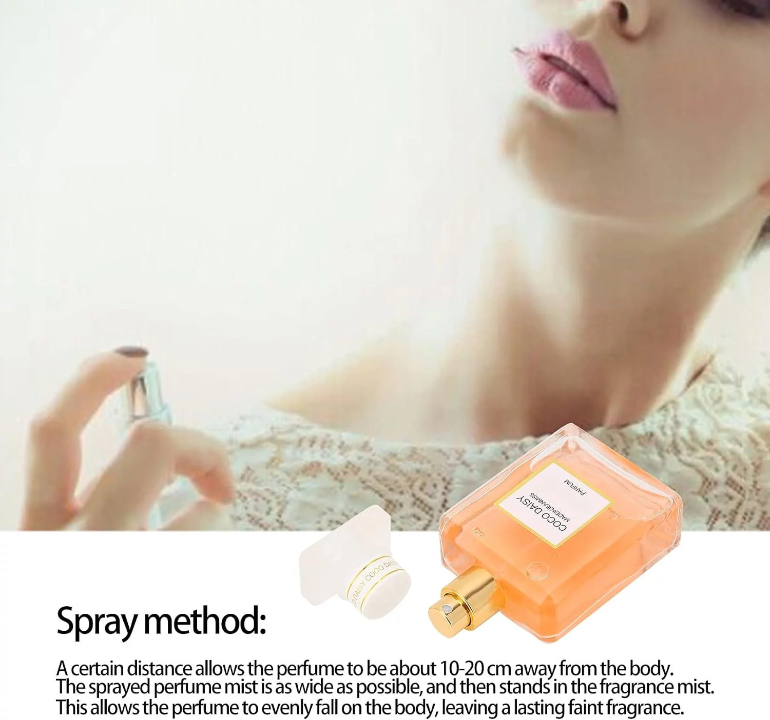 Gespout Eau De Toilette Spray For Women,Perfume Women Floral Aroma Fragrance for women,Women’s Perfume Spray with Long-lasting Fragrance - Image 4