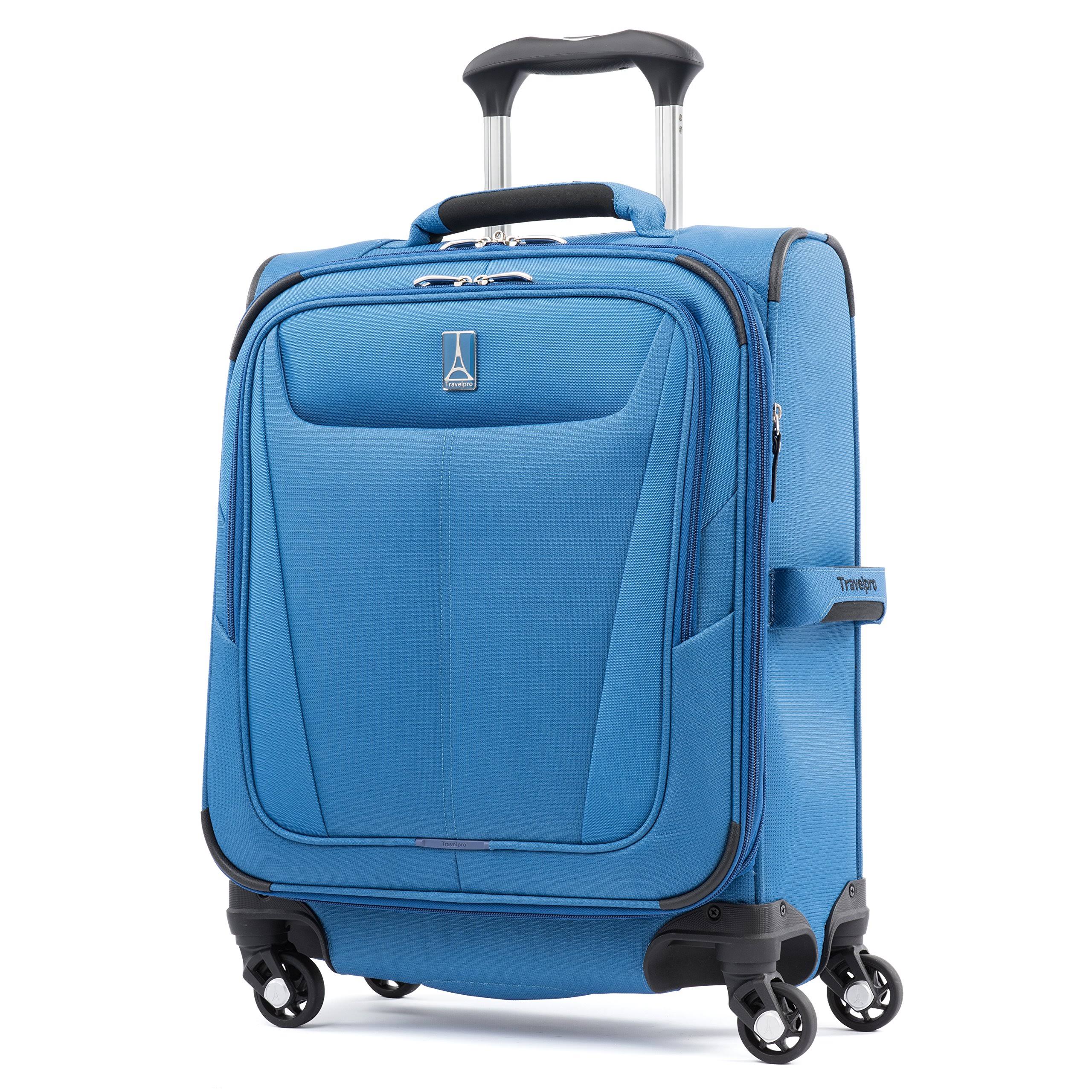 TravelPro Maxlite 5 International Expandable Carry-On Spinner – Azure Blue