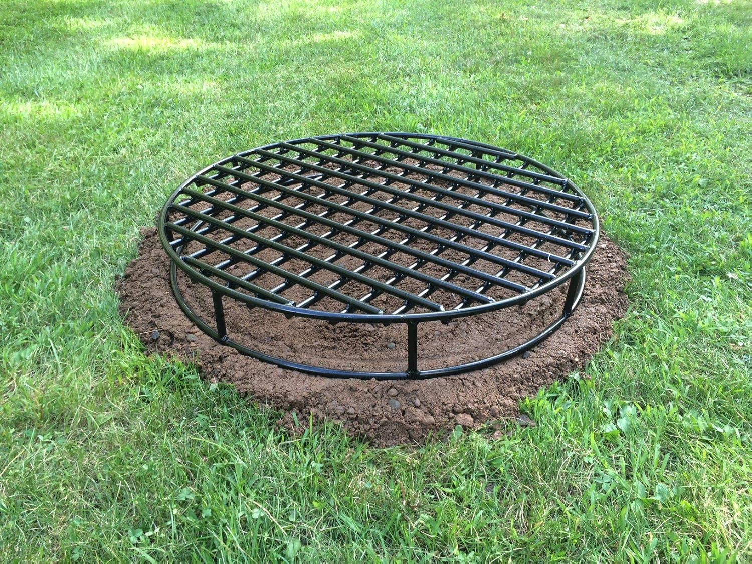 Walden Fire Pit Grate Round – 28 Premium Heavy Duty Steel Grate for Outdoor Firepits – Above Ground Fire Grate (28) - Image 4