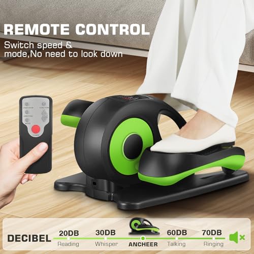 ANCHEER Under Desk Elliptical Machine – Quiet Pedal Exerciser for Seniors, Office & Home, Low-Impact Seated Leg Workout Equipment, Smart LCD Display, Remote Control - Image 34