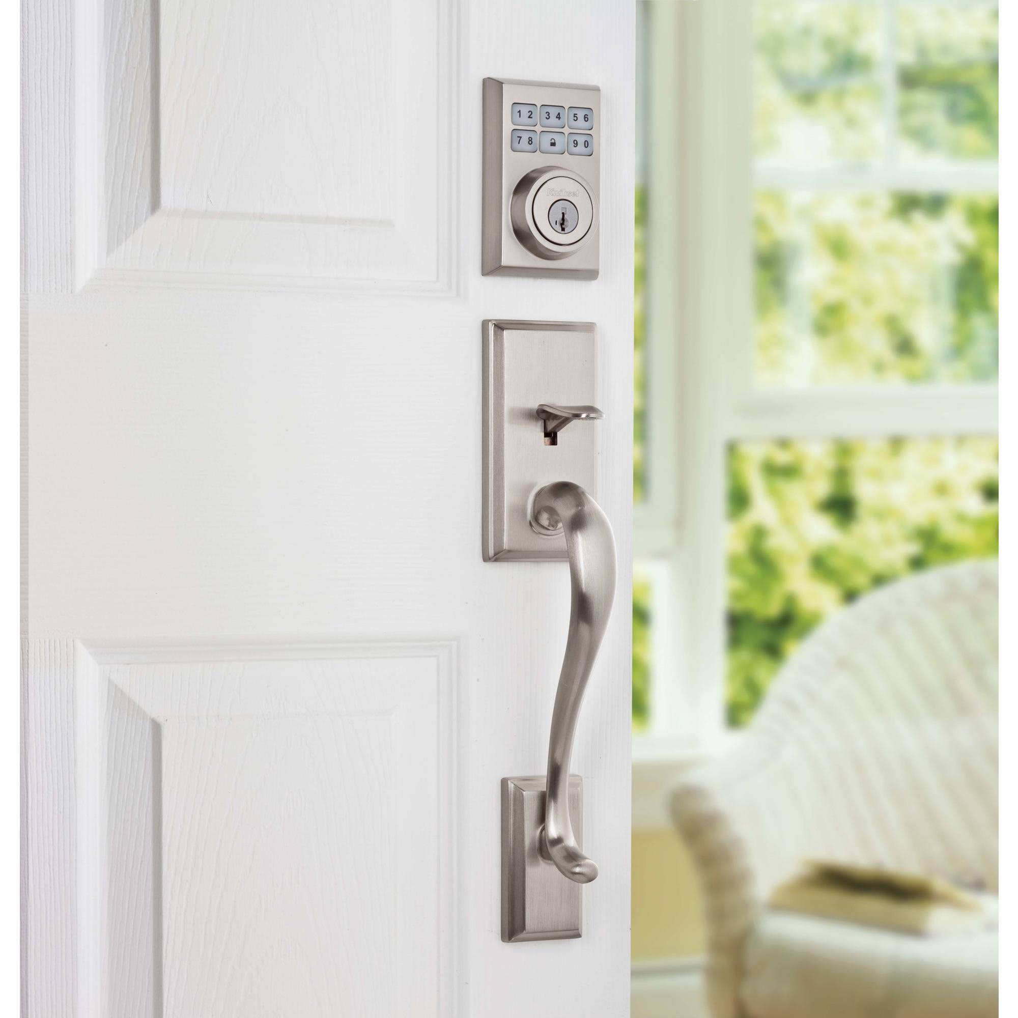 Kwikset 99090-022 SmartCode Electronic Deadbolt Featuring SmartKey, Polished Chrome - Image 2