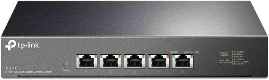 TP-Link TL-SG108-M2 | 8 Port Multi-Gigabit Unmanaged Network Switch, Ethernet Splitter | 2.5G Bandwidth | Plug & Play | Desktop/Wall-Mount | Fanless Metal Design | Limited Lifetime Protection - Image 8