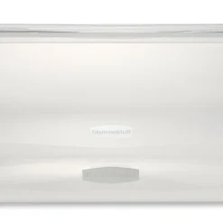 Alternative view of Rubbermaid Clever Store Clears Standard Latch Storage Container, 95 qt, Clear