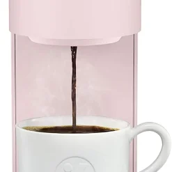 Keurig K-Mini Coffee Maker, Single Serve K-Cup Pod Coffee Brewer, 6 to 12 Oz. Brew Sizes, Dusty Rose