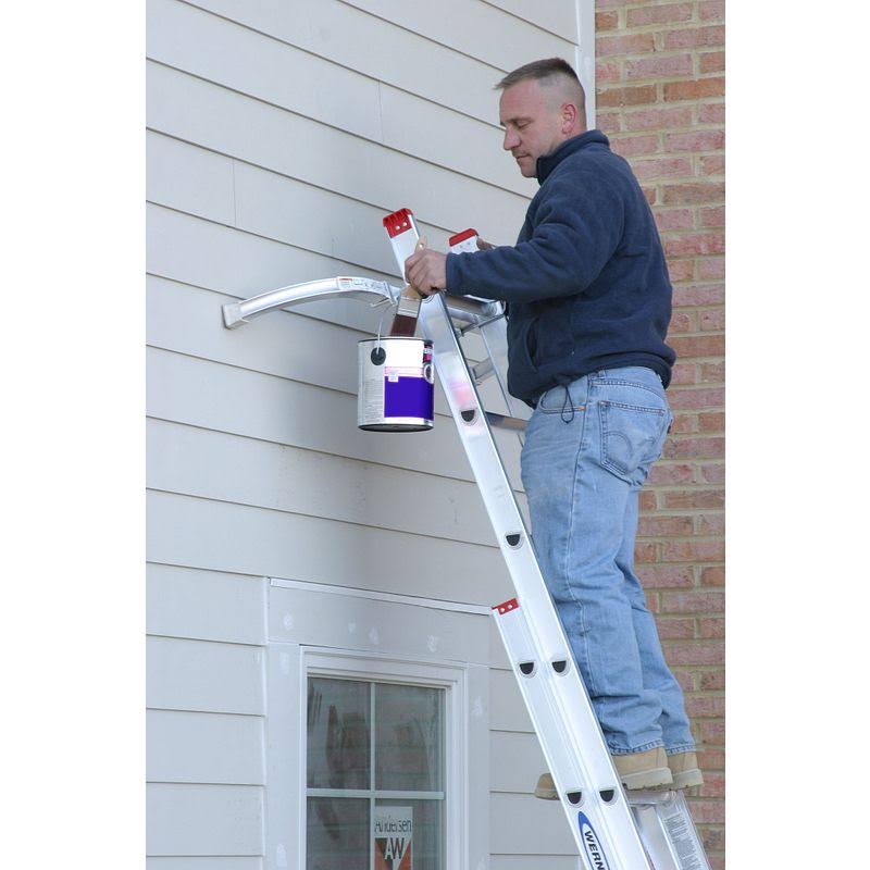 Werner 24-ft Aluminum 200-lb Type III Extension Ladder D1124-2 - Image 4