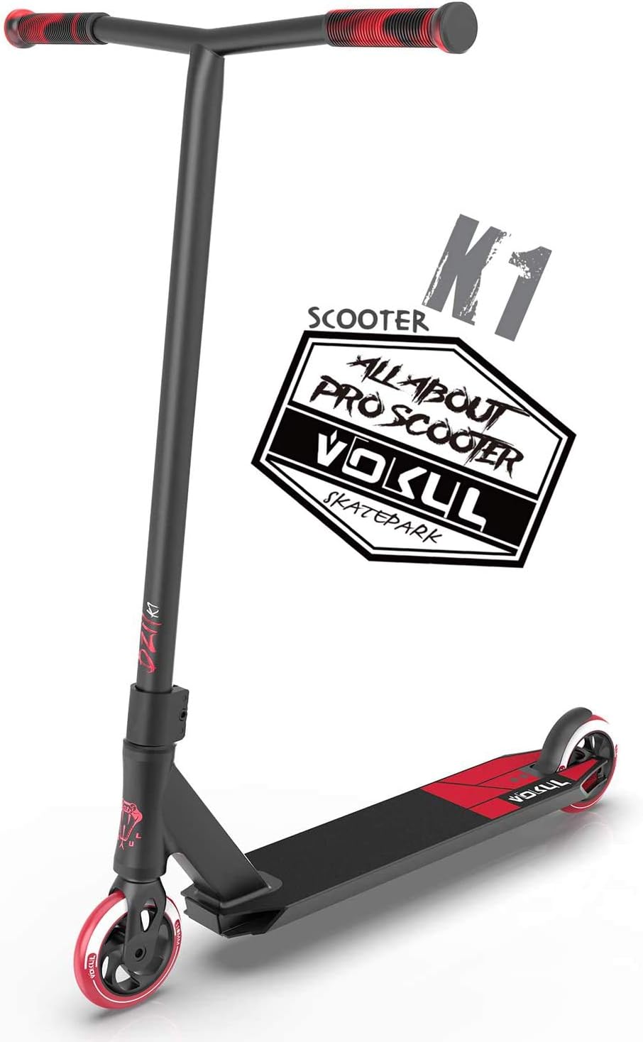 VOKUL K1 Pro Scooters – Stunt Scooter | Trick Scooter – Intermediate and Beginner Freestyle Scooter for Kids 8 Years and UP,Teens and Adults -Quality Kick Pro Scooter for Boys and Girls