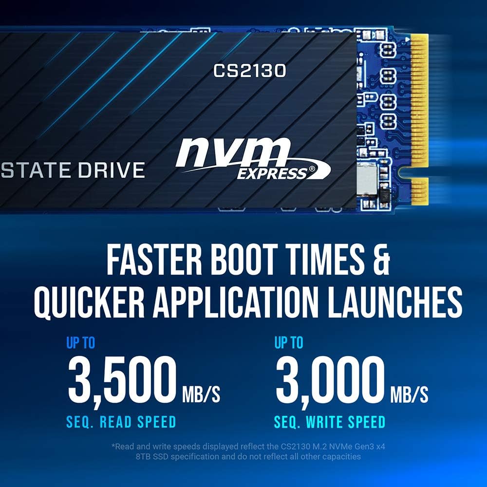PNY CS2130 4TB M.2 NVMe Internal Solid State Drive (SSD) M280CS2130-4TB-RB - Image 3