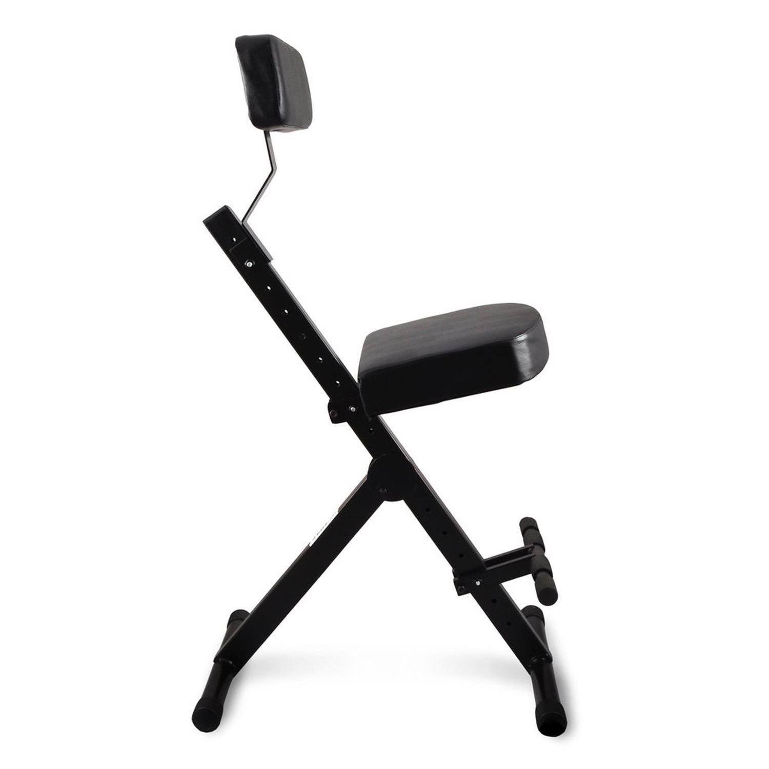 Pyle PKST70 – Musician Performer Chair Seat Stool, Durable, Portable, Adjustable - Image 4