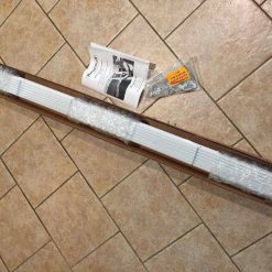 Alternative view of Rainhandler Gutter Replacement 3X 5 ft. Self Cleaning Aluminum White