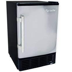 EdgeStar IB120SS Ice Cube Maker – 15×22 – Stainless Steel/Black