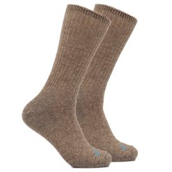 The Buffalo Wool Co. Casual Crew Bison/merino Blend Socks