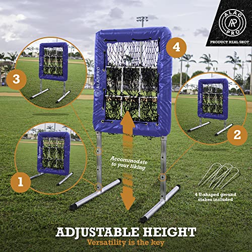 ALAGPRO? The Original 9 Hole Pitching Net with Strike Zone Pocket | Pitching Target for Baseball & Softball Pitchers - Image 15