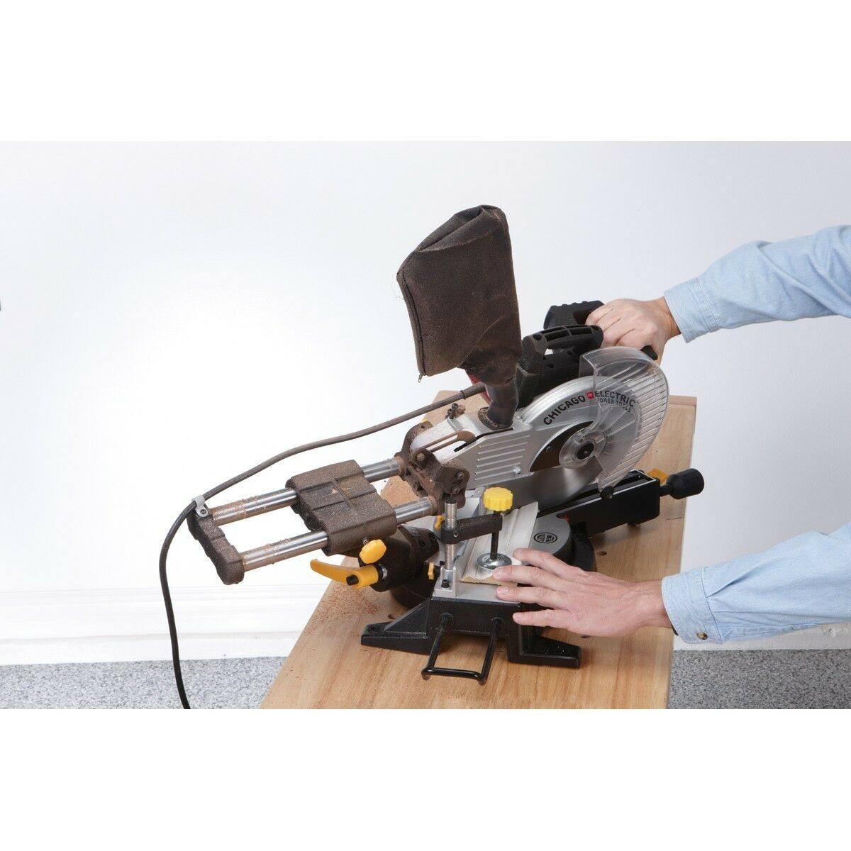 Chicago Electric 10 in. Sliding Compound Miter Saw 98199 - Image 4