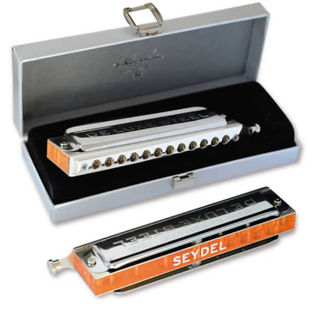 SEYDEL Chromatic Deluxe Steel Solo Harmonica Low F - Image 2