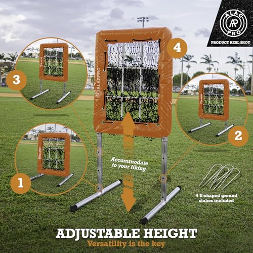 ALAGPRO? The Original 9 Hole Pitching Net with Strike Zone Pocket | Pitching Target for Baseball & Softball Pitchers - Image 31