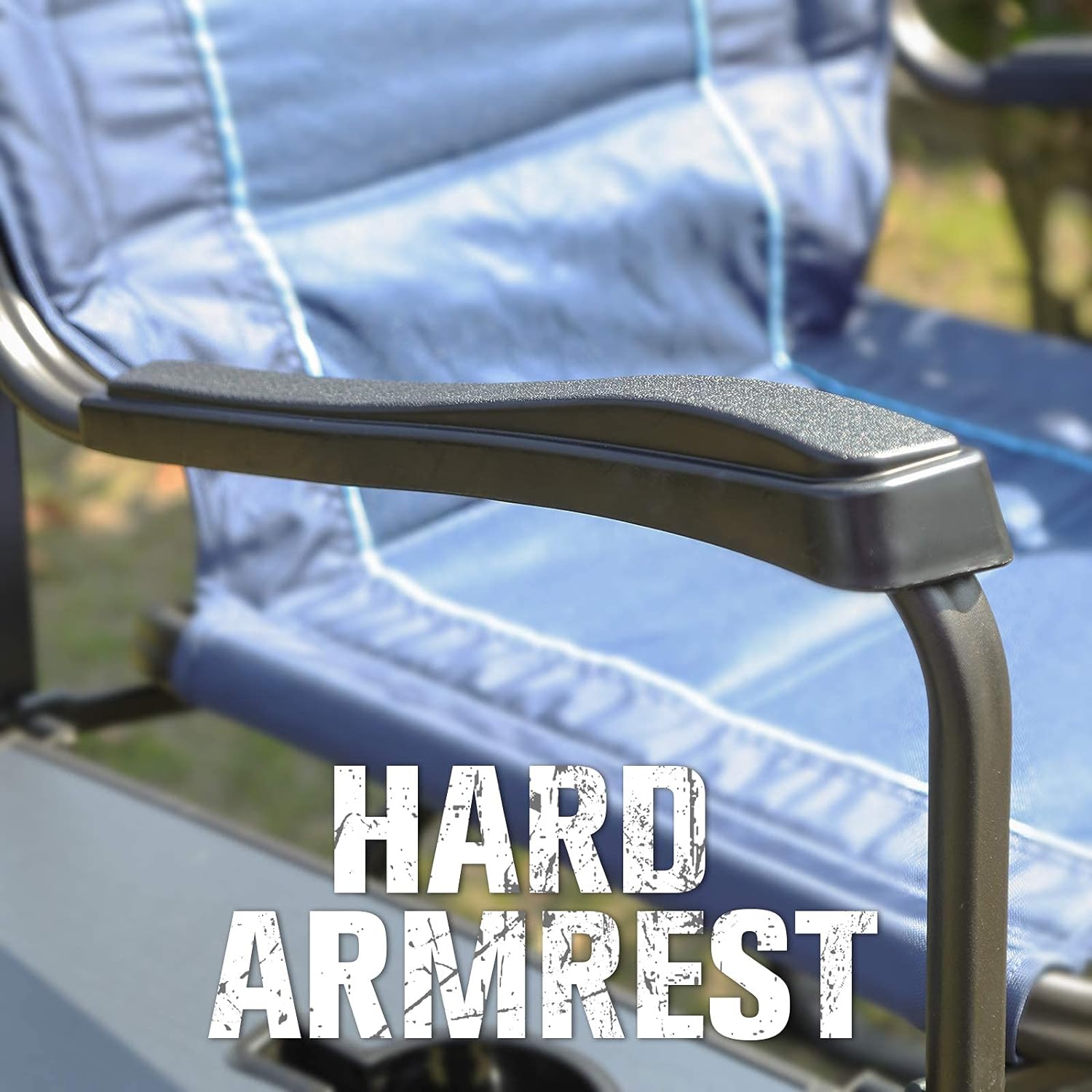 TIMBER RIDGE Lightweight Directors Chair with Side Table, Portable Camping Chair with Swivel Back for Camping and Outdoors, Heavy Duty Supports 350 lb - Image 6