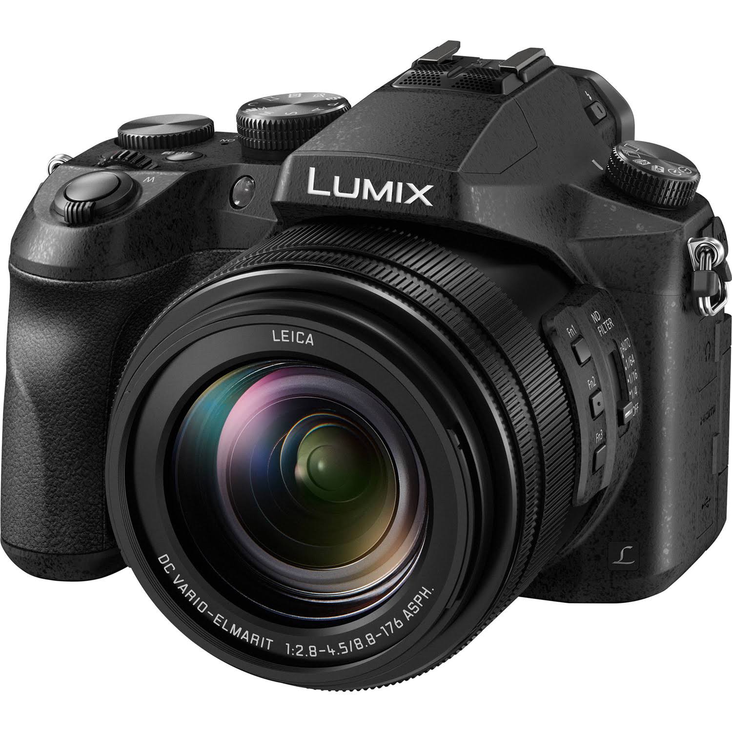 Panasonic Lumix DMC-FZ2500 20.1 MP Compact Ultra HD Digital Camera – 4K – Black