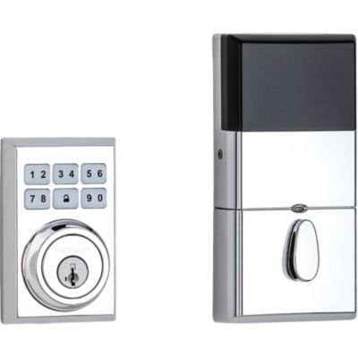 Kwikset 99090-022 SmartCode Electronic Deadbolt Featuring SmartKey, Polished Chrome - Image 8
