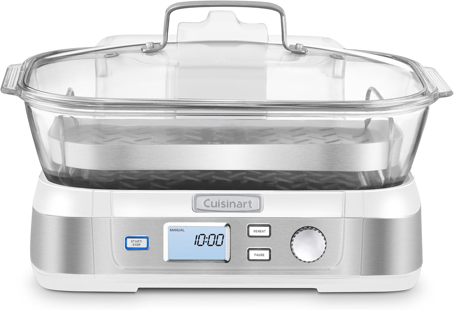Cuisinart Digital Glass Steamer, One Size, Stainless Steel - Image 2
