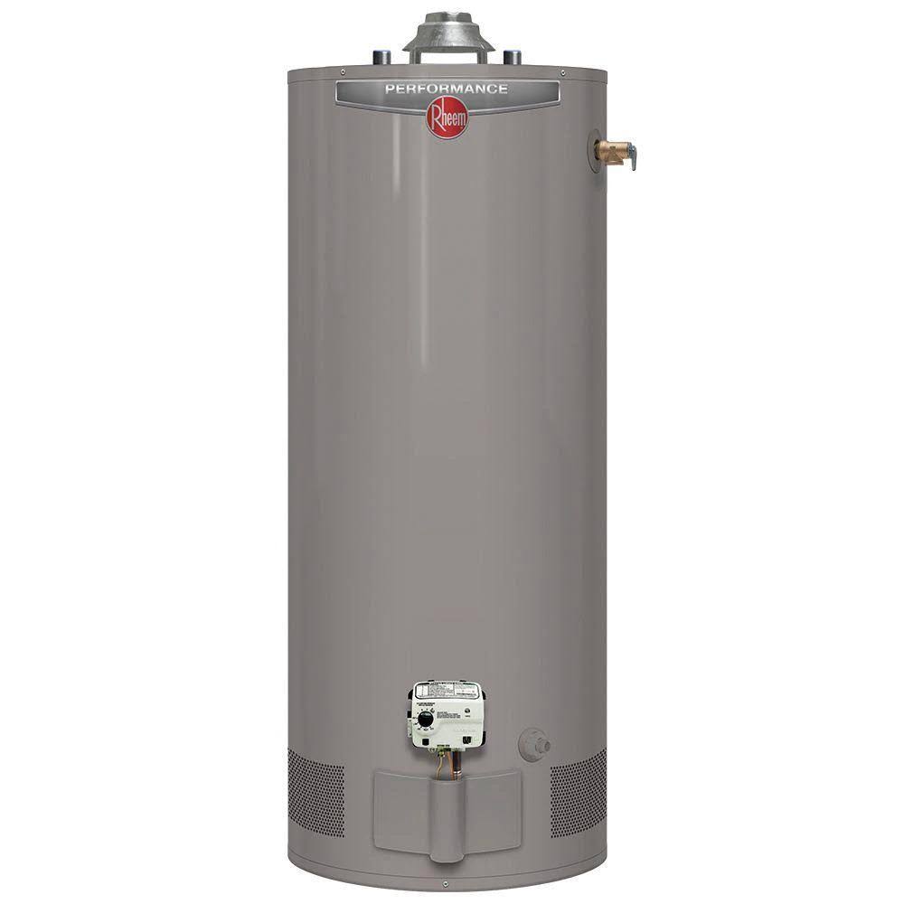 Rheem 38,000 BTU Natural Gas Water Heater, 40 gal