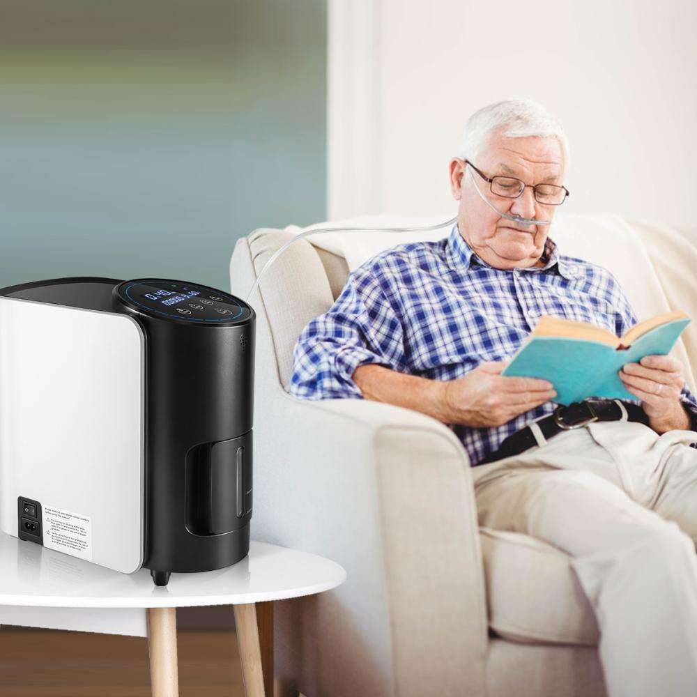 1L-7L/min Adjustable Oxygen Concentrator Machine for Home and Travel Use - Image 8