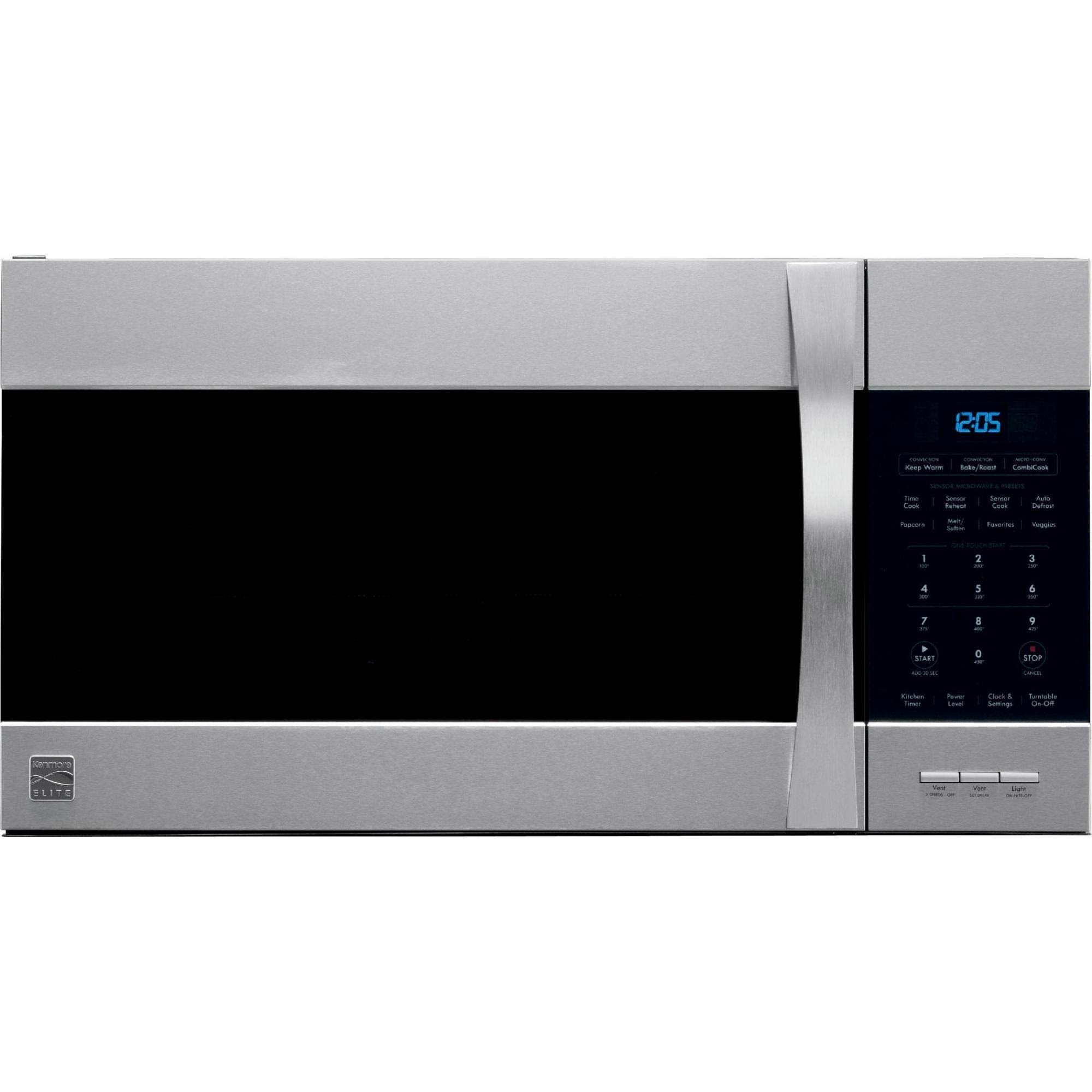 Kenmore Elite 80363 1.5 Cu. ft. Over-the-range Convection Microwave – Stainless Steel
