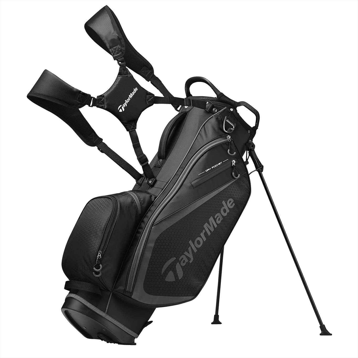 TaylorMade Select Stand Bag, Black/Charcoal