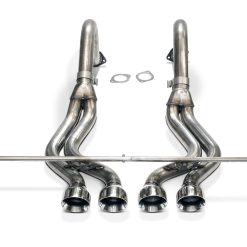 Alternative view of SLP Performance Exhaust System, 1997-2004 C5 Corvette Loud Mouth 31049
