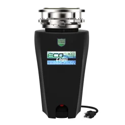 Eco Logic 1/2 HP Garbage Disposal with Attached Power Cord 10-US-EL-5-3B