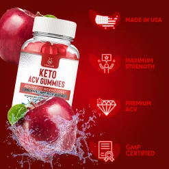 Alternative view of Trim Lab Keto Gummies, Weight Loss Supplement, Powerful Formula, Maximum Strength (5 Pack)