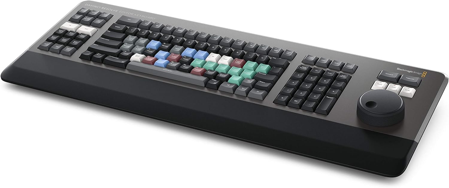 Blackmagic Design DaVinci Resolve Editor Keyboard, Now includes DaVinci Resolve Studio Code - Image 2