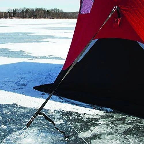 Eskimo FF949I Fatfish Insulated Pop-Up Portable Ice Shelter, 3-4 Person, Ice - Image 4