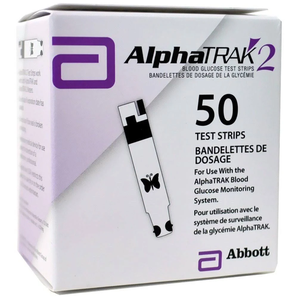 AlphaTRAK 2 Blood Glucose Test Strips 50 Count - Image 3