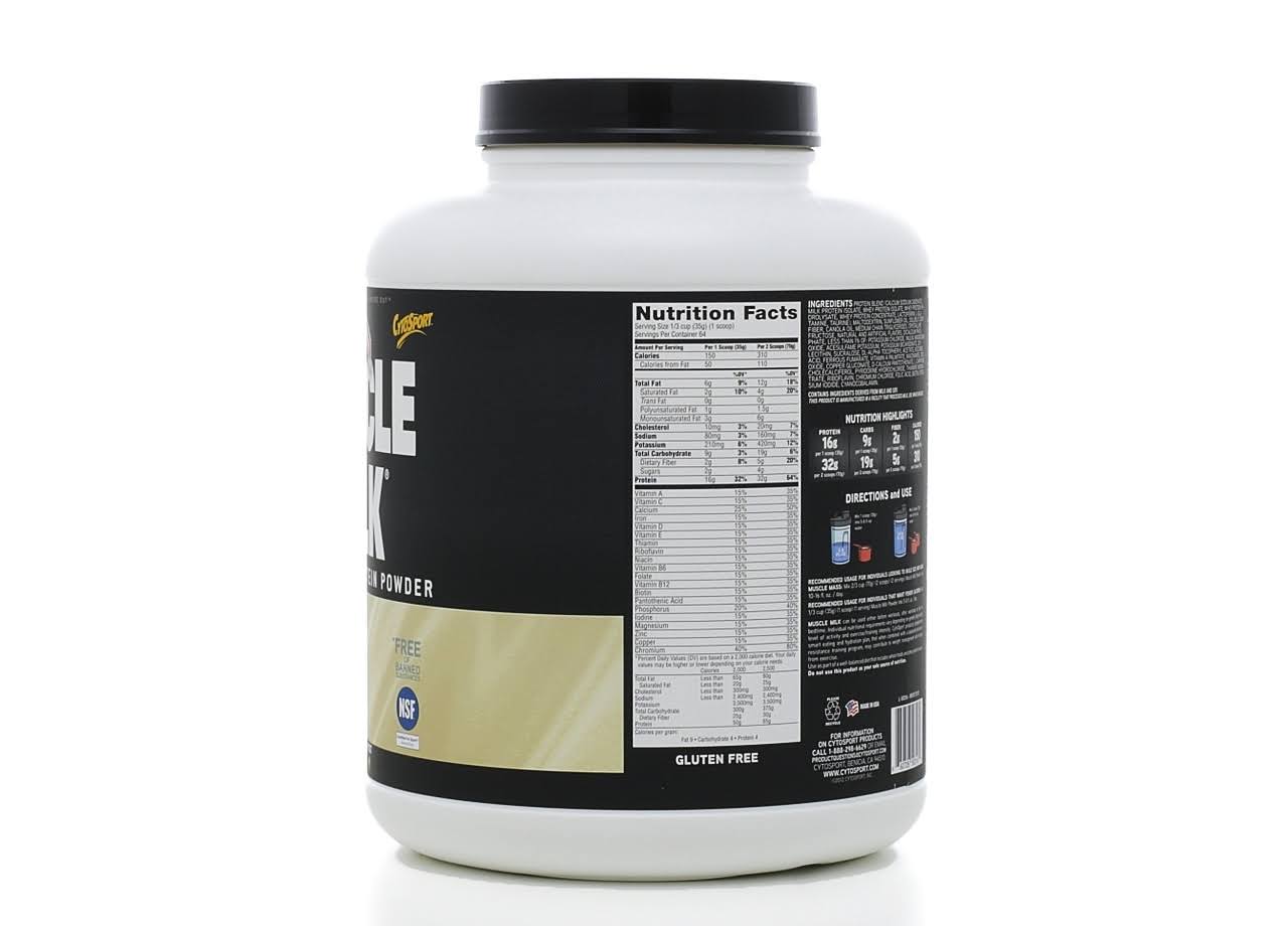 Muscle Milk Genuine Protein Powder, Vanilla Creme – 4.94 lb - Image 6