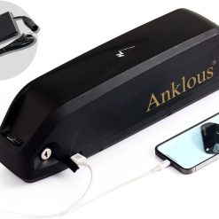 ANKLOUS Ebike Battery 48V 10Ah Electric Bike Battery for 250W 500W 750W Bike Motor with USB Port, 3A Charger, Safe Lock, Electric Bicycle Lithium Battery Compatible with Bafang Voilamart AW Ancheer??