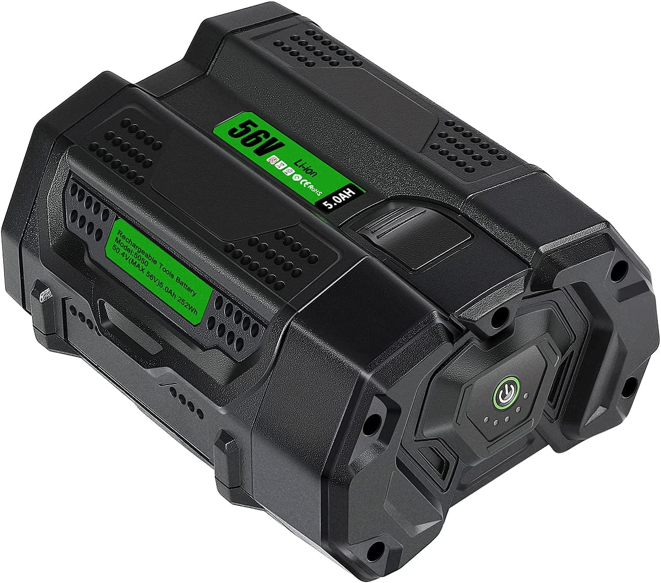 For EGO Power+ Battery BA2800T 56V 5.0Ah/5000mah BA2800T LB4800 With Fuel Gauge