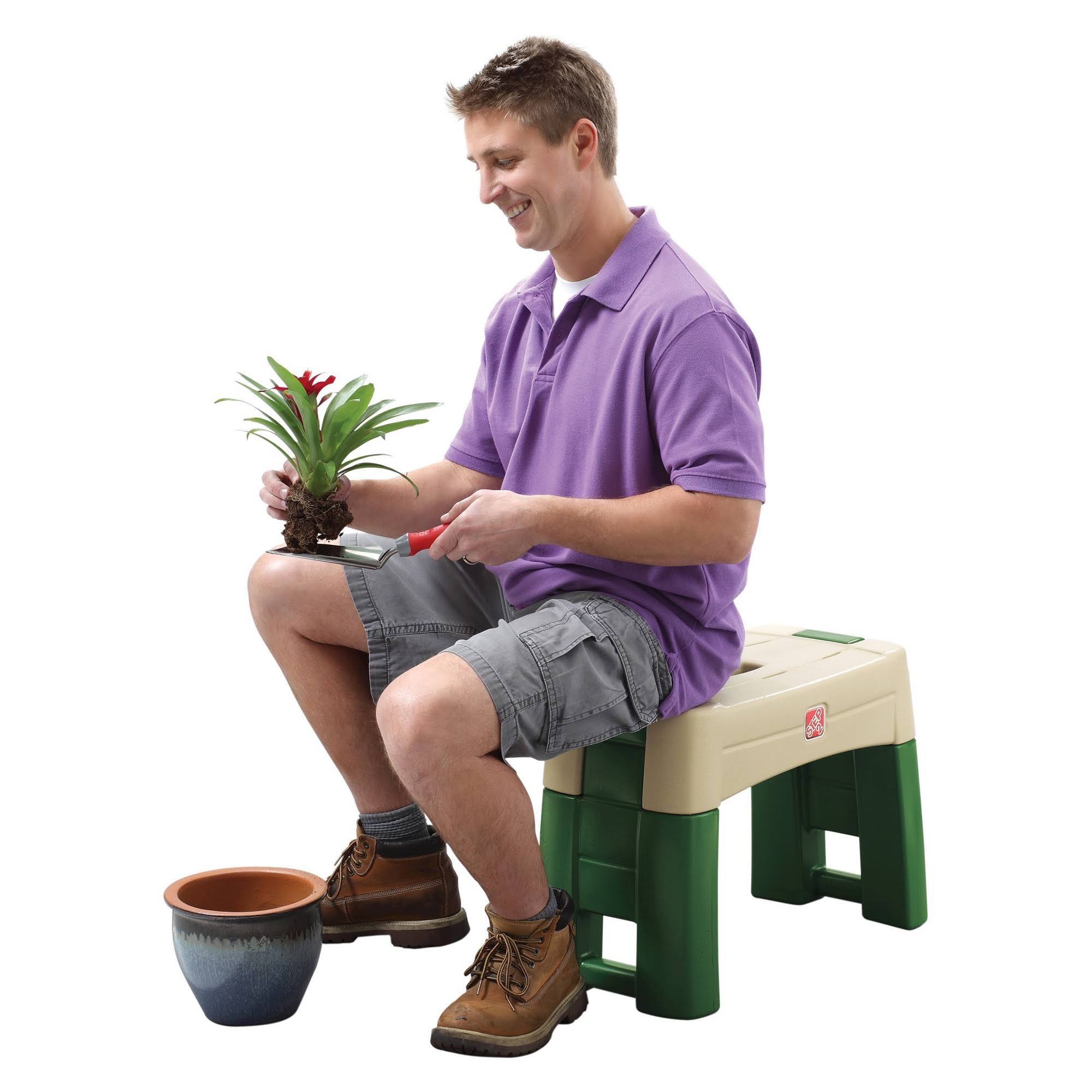 Step 2 Garden Kneeler Seat, Green - Image 6