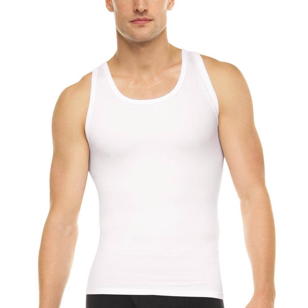 Spanx Cotton Compression Tank, L, Black - Image 3