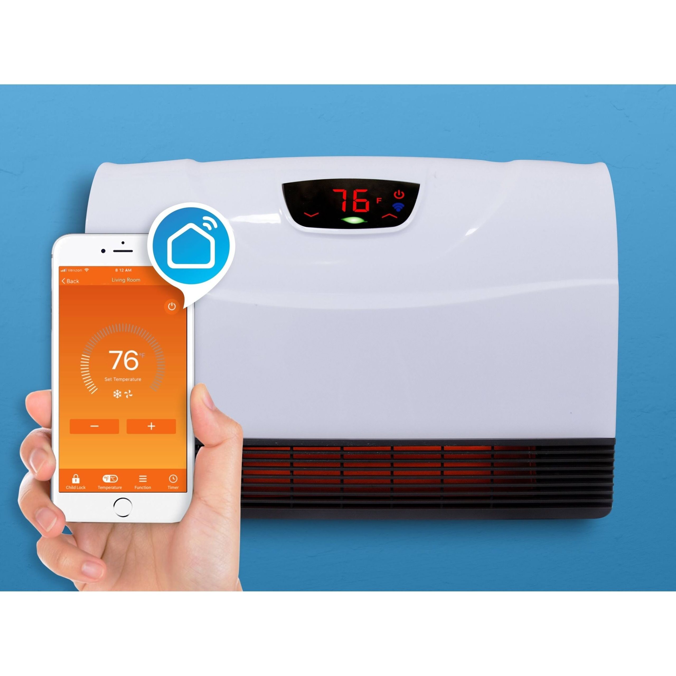 Heat Storm Phoenix Wall Heater W WiFi - Image 2