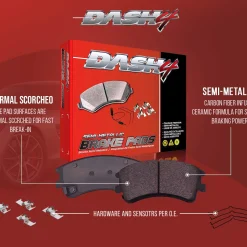 Alternative view of Dash4 Semi-Metallic Disc Brake Pad MD632