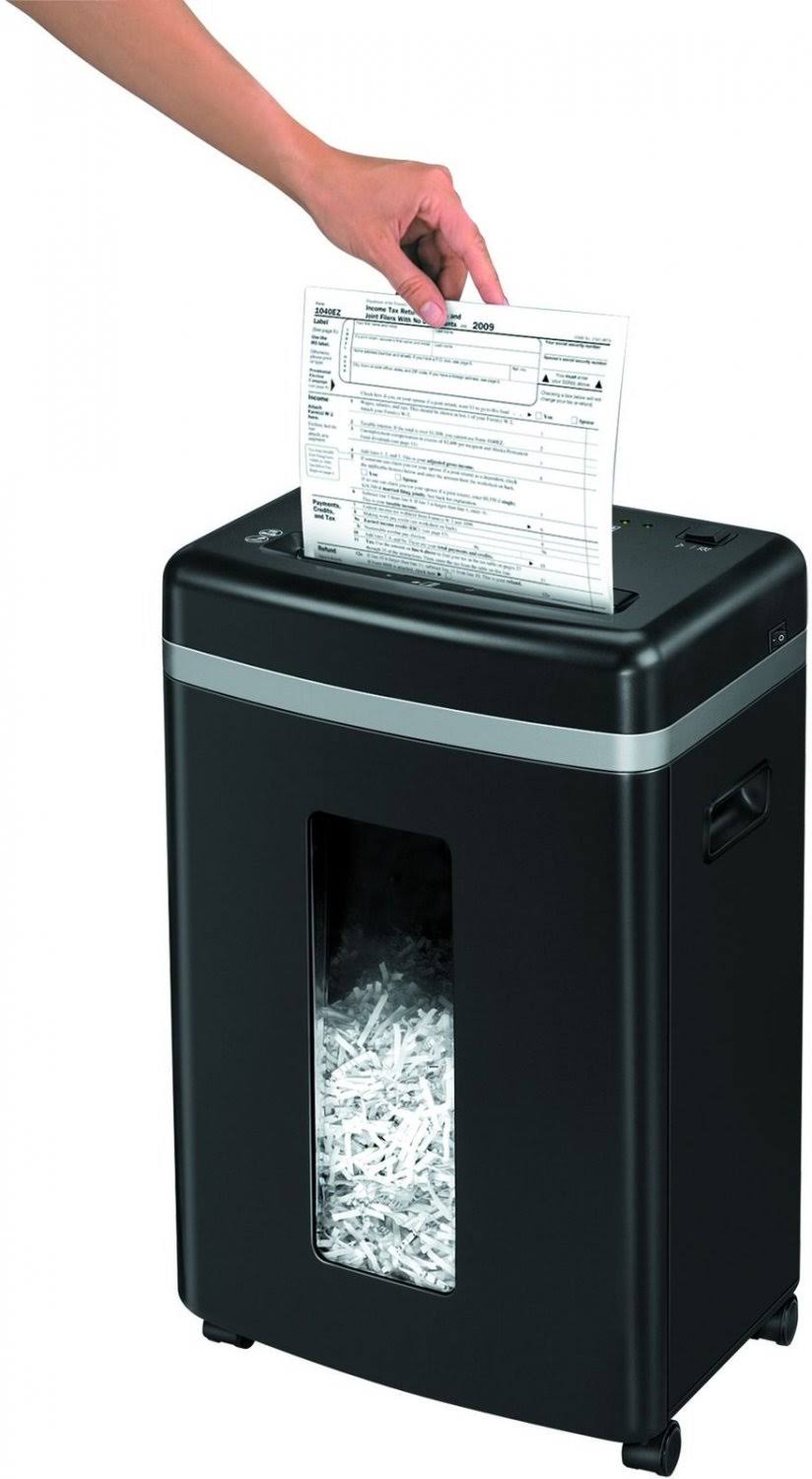 Fellowes Powershred B-121C 12-Sheet Cross-Cut Professional Paper Shredder - Image 3